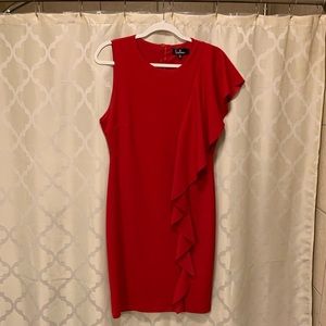 Lulus ruffle dress